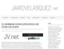 Tablet Screenshot of jairovelasquez.net